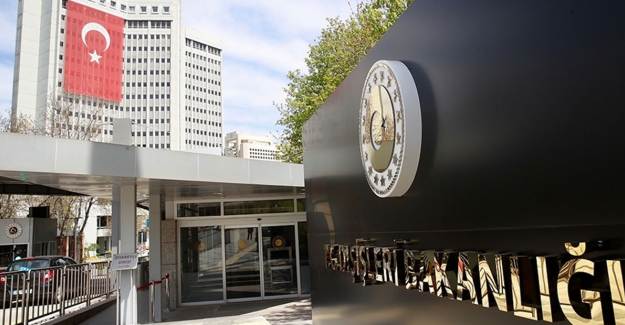 Dışişleri Bakanlığı'ndan Kritik Açıklama