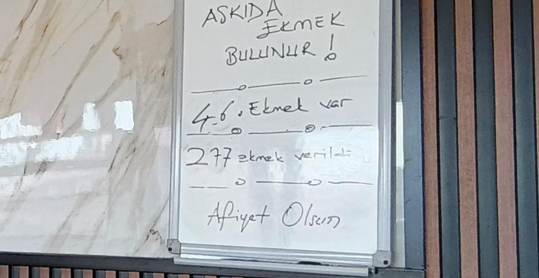 Diyadin'deki Askıda Ekmek Projesi İle Dayanışma Güçleniyor