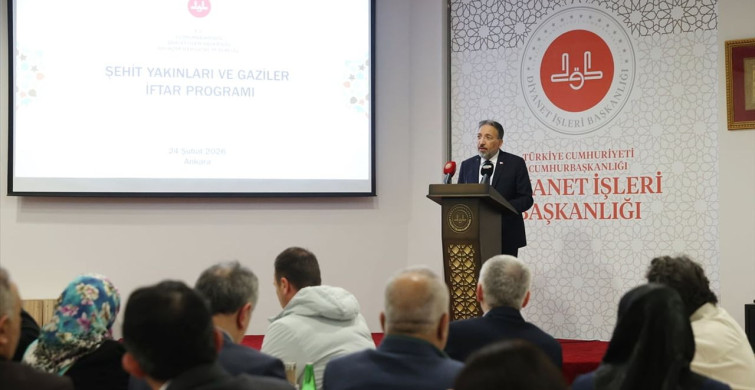 Diyanet Başkanı Arpaguş, Şehit Aileleriyle İftarda Buluştu