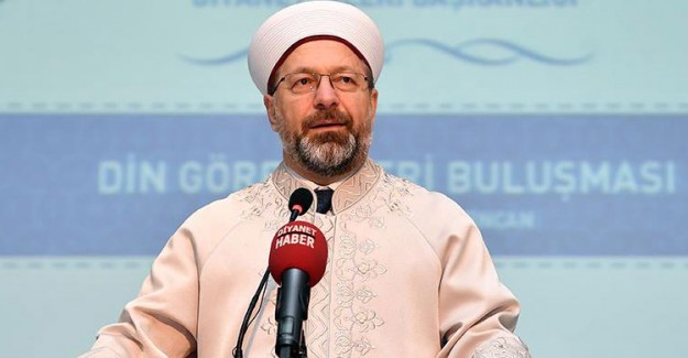 Diyanet İşleri Başkanı Ali Erbaş: Sigaranın Haram Olduğunu Anlatmamız Lazım