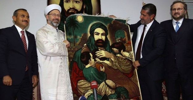 Diyanet İşleri Başkanı Erbaş, Tunceli'de Cemevini Ziyaret Etti