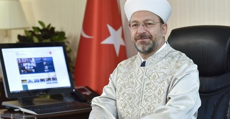 Diyanet İşleri Başkanı Erbaş'tan Camide Tabure ve Sandalye Açıklaması