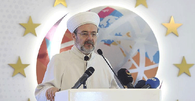Diyanet İşleri Başkanı Görmez: ''Herkes Bu Fitneden Uzak Dursun''