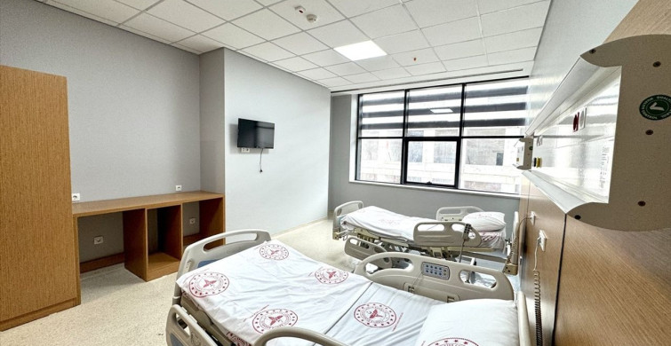 Diyarbakır Kayapınar Şehir Hastanesi'nde Örnek Hasta Odası Tanıtıldı