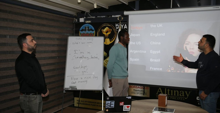 Diyarbakır Kuyumcuları İngilizce Öğreniyor