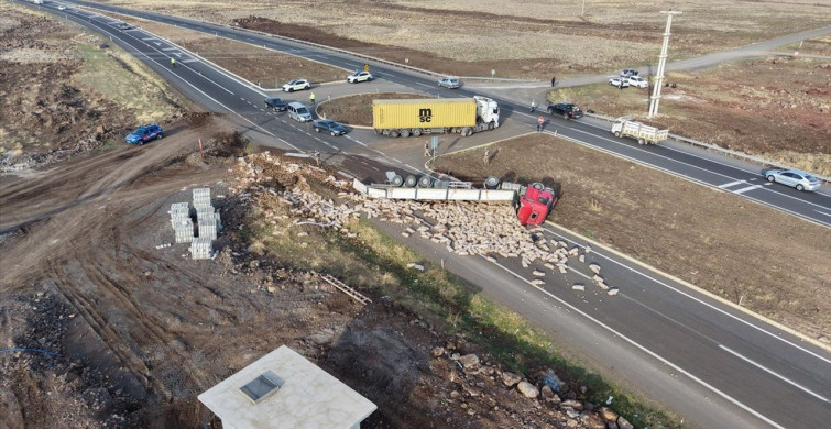 Diyarbakır-Şanlıurfa Yolunda Tır Kazası