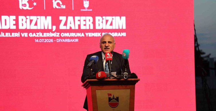 Diyarbakır'da 15 Temmuz'un 10. yıldönümünde şehit aileleri ve gaziler yemekte bir araya geldi
