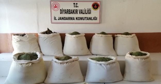 Diyarbakır'da 456 Kilogram Esrar Ele Geçirildi
