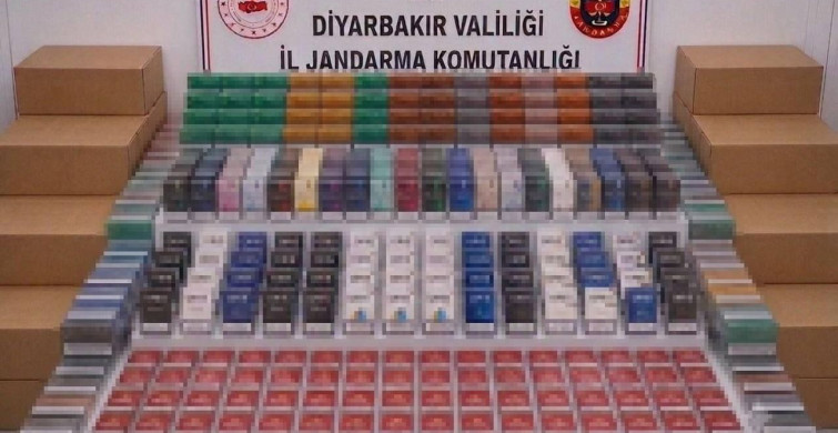 Diyarbakır'da çok sayıda gümrük kaçağı ürün ele geçirildi