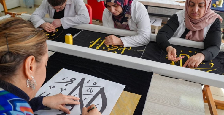 Diyarbakır'da El İşi Esma-ül Hüsna Projesi