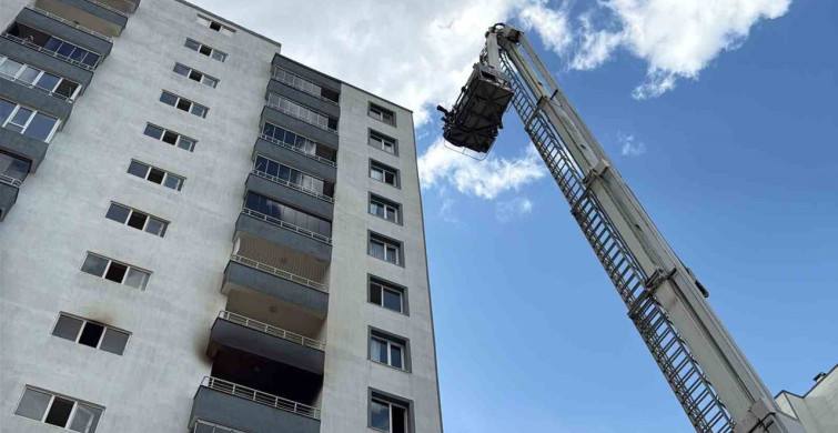 Diyarbakır'da ev yangınında 1 kişi dumandan etkilendi