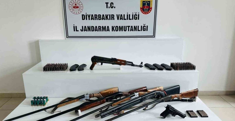 Diyarbakır'da Kaçak Silah Operasyonu