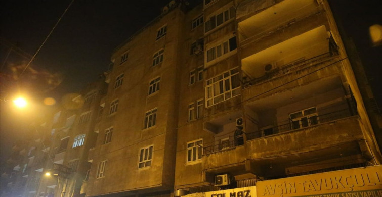 Diyarbakır'da Kolonu Patlayan Bina Tahliye Edildi