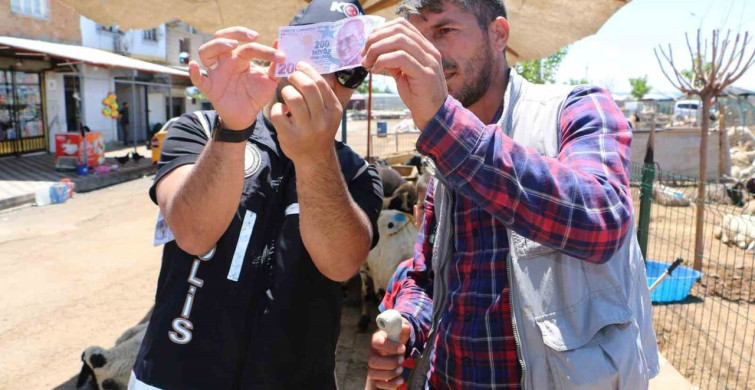 Diyarbakır'da Kurban Bayramı Öncesi Sahte Para Bilgilendirmesi