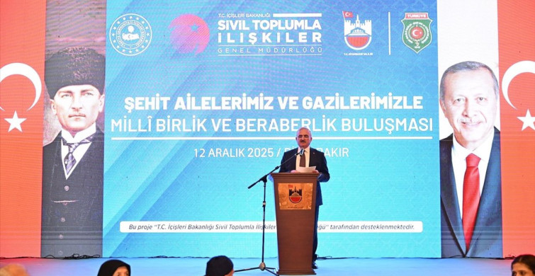 Diyarbakır'da Şehit Aileleri ve Gaziler İçin Birlik Buluşması