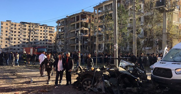 Diyarbakır'da Şiddetli Patlama!