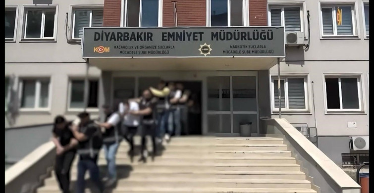 Diyarbakır'da Silahlı Suç Örgütüne Darbe: 15 Tutuklama
