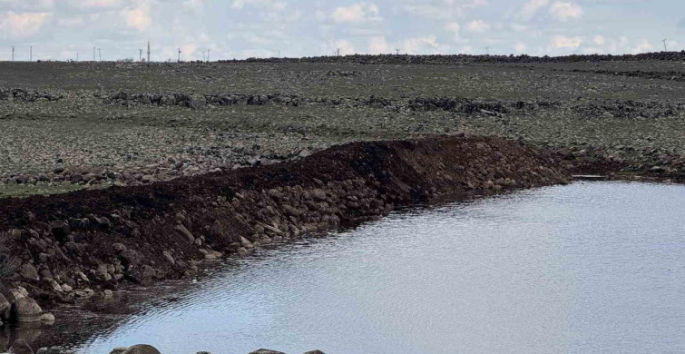 Diyarbakır'da Sulama Göleti Yeniden İnşa Edildi
