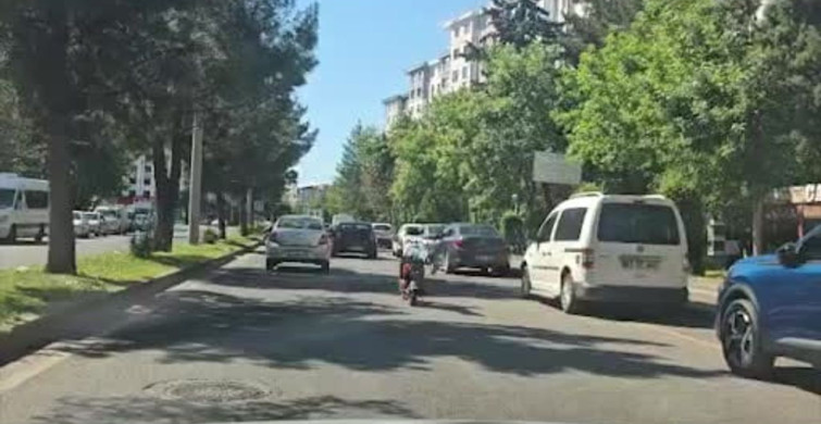 Diyarbakır'da Tehlikeli Motosiklet Kullanımı