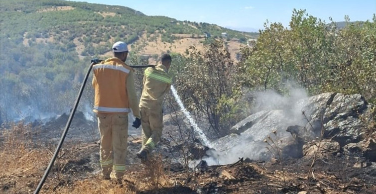 Diyarbakır'da Üç Noktada Yangın Kontrol Altına Alındı