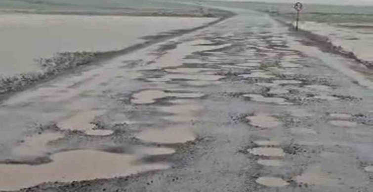 Diyarbakır'ın Çermik İlçesinde Bozuk Yollar Sorunu