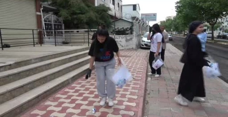 Diyarbakırlı öğrenciler çevre için yarıştı