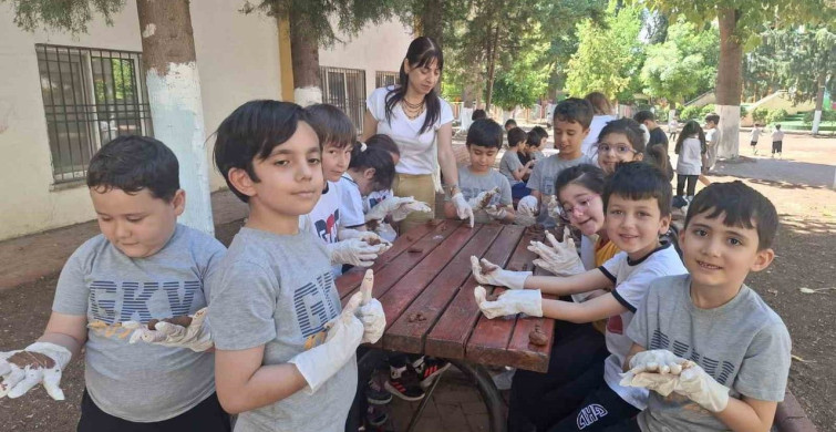 Doğa dostu gkv’li miniklerden tabiata dokunuş