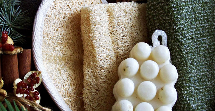 Doğal Banyo Lifleri İle Cildinizi Güzelleştirin