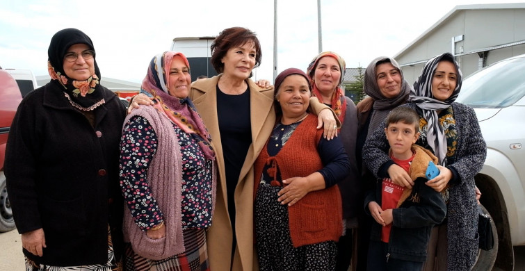 Doğanın Annelerinden depremzede ailelerine ziyaret