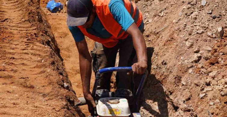 Doğanköy Mahallesi'nin içme suyu altyapısı yenileniyor