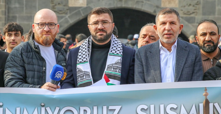 Doğu Anadolu'da İsrail'in Gazze Saldırılarına Protestolar