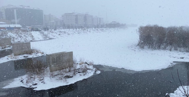 Doğu Anadolu'da Kar ve Dondurucu Soğuk Hava Etkili