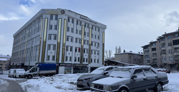 Doğu Anadolu'da Kar Yağışı Etkili Oldu