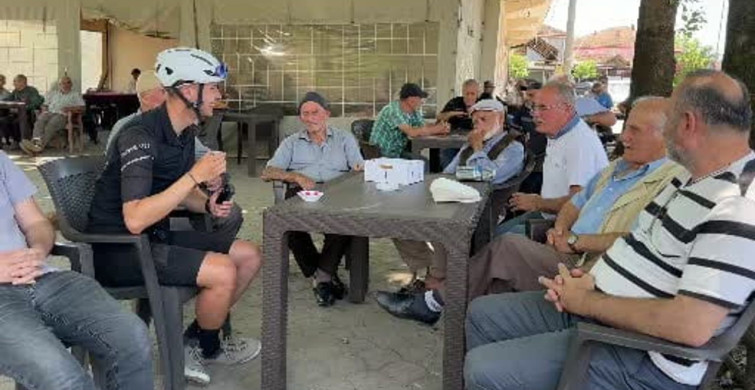 Doktorların umudunu kestiği genç, bisikletiyle kıtalar aşıyor
