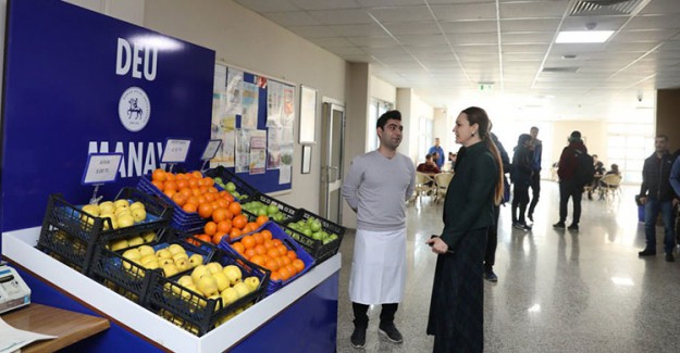Dokuz Eylül Üniversitesi'nde Tanzim Satış Noktası Açıldı