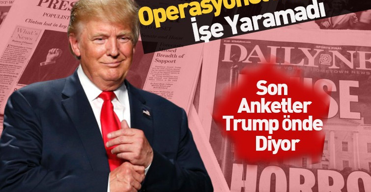  Donald Trump Anketlerde Başı Çekiyor