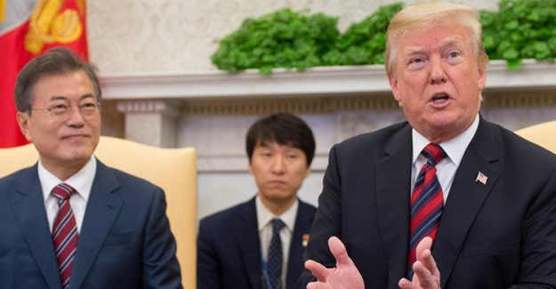 Donald Trump ile Kim Moon Jae Zirveden Önce Telefon Görüşmesi Gerçekleştirdi 