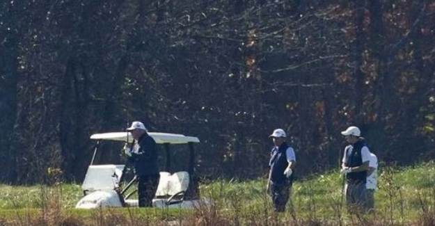 Donald Trump Sonuçları Golf Oynarken Öğrendi