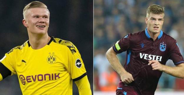 Dortmund'da Haaland Trabzonspor'da Sörloth