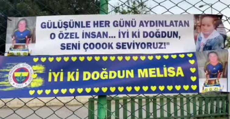 Down Sendromlu Melisa'nın Halı Saha Hayali Gerçekleşti