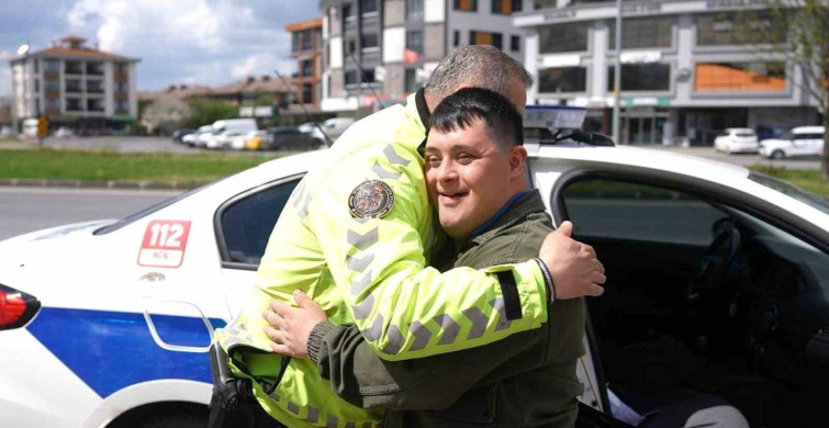 Down Sendromlu Oğuz Kaan’ın Unutulmaz Polis Günü