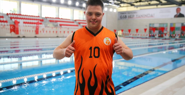 Down Sendromlu Yüzücü Mehmet Şahin Çağlar, Milli Takım Hedefinde