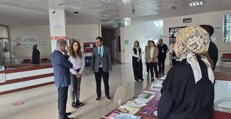Dr. Cihan Tekin Kemah Devlet Hastanesi'ni Ziyaret Etti