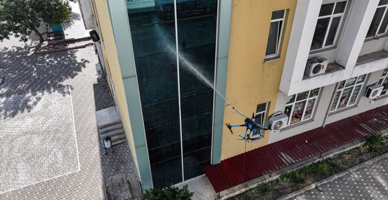 Dronlarla Bina Dış Cephe Temizliği: Hız ve Güvenlik