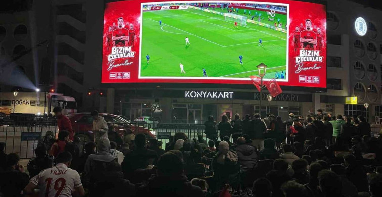 Dünya Kupası Sevinci: Konya’da Coşku Havada