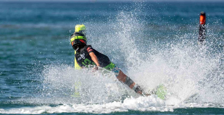 Dünya motosurf şampiyonasında ilk gün etap yarışları sona erdi
