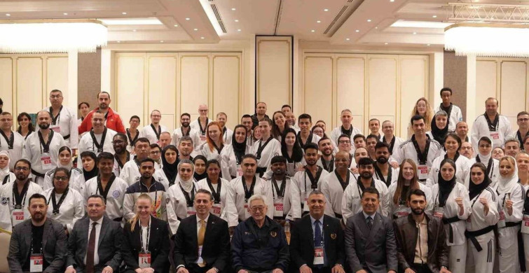 Dünya Taekwondo Federasyonu Başkanı Chungwon Choue İstanbul'da