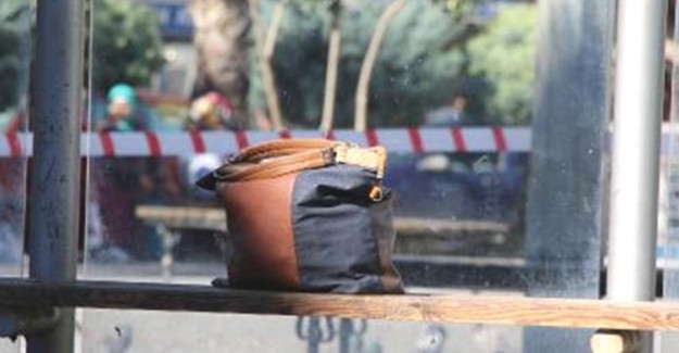 Durakta Unutulan Çanta Panik Yarattı