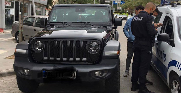 Durdurulan Lüks Araçta Radar Tespit Cihazı Yakalandı