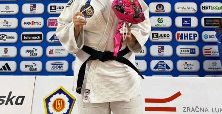 Duygu Dirgen Hırvatistan'da Gümüş Madalya Kazandı